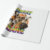 Great Dane Kopie Cadeaupapier (Uitgerold)