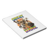 Great Dane Kopie Notitieblok (Schuin)