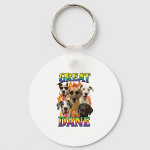 Great Dane-kopie Sleutelhanger