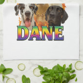 Great Dane-kopie Theedoek (Gevouwen)