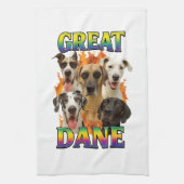 Great Dane-kopie Theedoek (Verticaal)