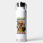 Great Dane Kopie Waterfles (Voorkant)