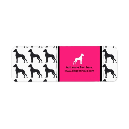 Great Dane label (Voorkant)