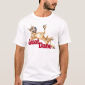 Great Dane Laid Back Fawn T-shirt (Voorkant)