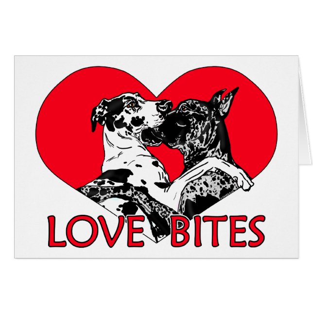 Great Dane Love Bites - Gepersonaliseerd