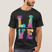 Great dane Love T-shirt (Voorkant)