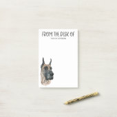 Great Dane Lover Post-it® Notes (Op bureau)