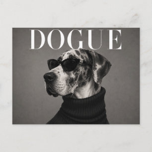 Great Dane Luxe Haute Couture Briefkaart
