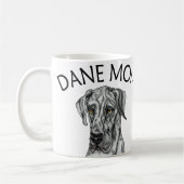 Great Dane Ma Merle UC Koffiemok (Links)