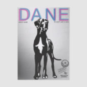 Great Dane Magazine Tissuepapier (Voorkant)