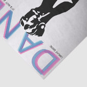 Great Dane Magazine Tissuepapier (Detail)