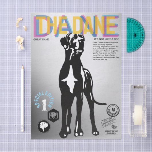 Great Dane Magazine   Tissuepapier (Craft)