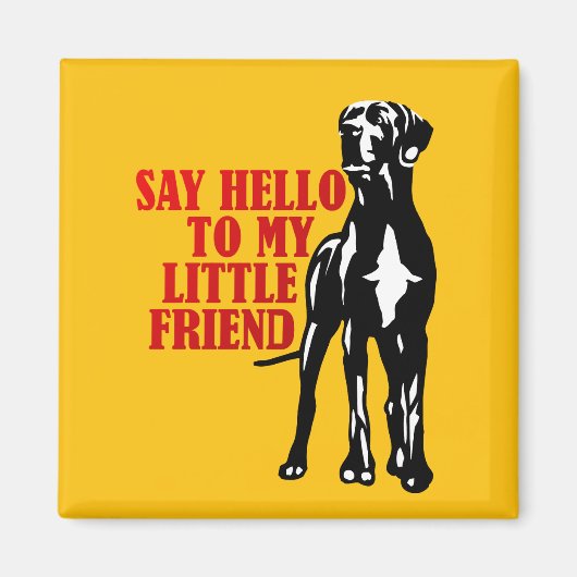 Great Dane  Magneet (Voorkant)