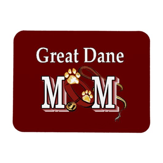 Great Dane Mam Gifts Magneet (Horizontaal)