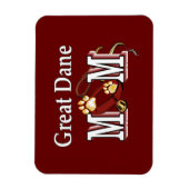 Great Dane Mam Gifts Magneet (Verticaal)
