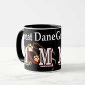 Great Dane Mam Gifts Mok (Voorkant links)