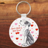Great Dane Mantle UC Kiss Sleutelhanger (Voorkant)