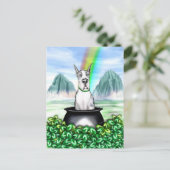 Great Dane Merle B Pot O Gold Briefkaart (Staand voorkant)