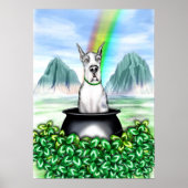 Great Dane Merle B Pot O Gold Poster (Voorkant)