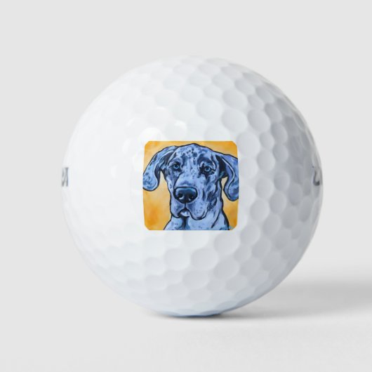 Great Dane Merle Golfballen (Voorkant)