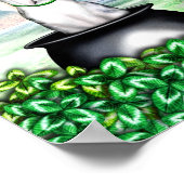 Great Dane MerleB Pot O Gold Poster (Hoek)