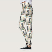 Great Dane met Pasen Eieren Leggings (Links)