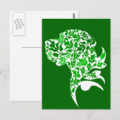 Great Dane Modern Briefkaart (Voorkant / Achterkant)