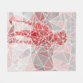 Great Dane Modern Fleece Deken (Voorkant (Horizontaal))