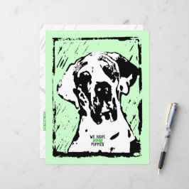 Great Dane Modern Stationery