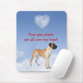 Great Dane Mousepad Muismat (Met muis)