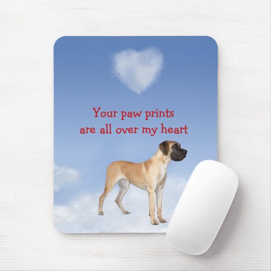 Great Dane Mousepad Muismat (Met muis)