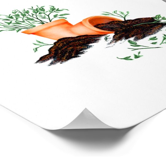 Great Dane Naughty Pup Black Poster (Hoek)