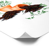 Great Dane Naughty Pup White UC Poster (Hoek)