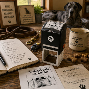 Great Dane Neus Citaat Stempels