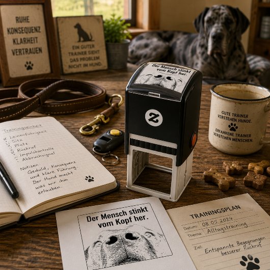 Great Dane Neus Citaat Stempels
