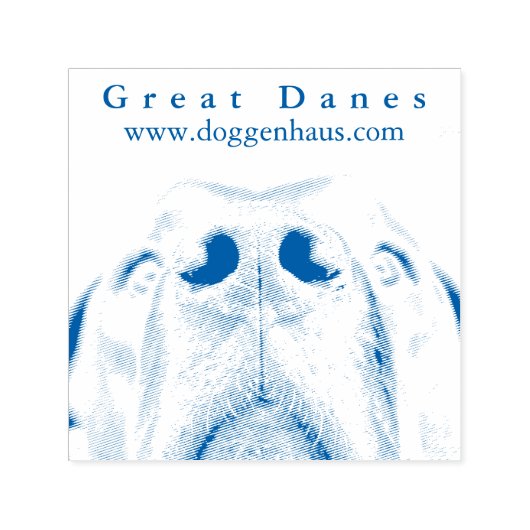 Great Dane Neus Stempels (Design)