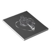 Great Dane Notitieblok (Schuin)