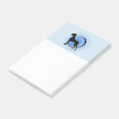 Great Dane-notities Post-it® Notes (Schuin)