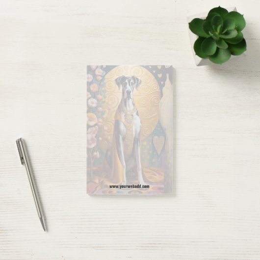 Great Dane-notities Post-it® Notes (Kantoor)