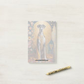 Great Dane-notities Post-it® Notes (Op bureau)