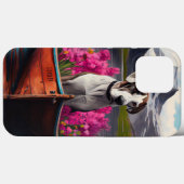 Great Dane op een peddel: Een landschappelijk avon Case-Mate iPhone Case (Achterkant (horizontaal))