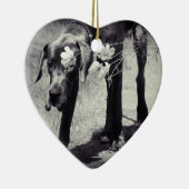 Great Dane Ornaments Photo Gift Keramisch Ornament (Rechts)