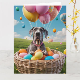 Great Dane Paaseieren  Kaart