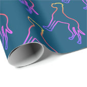 Great Dane-patroon Cadeaupapier (Rol Hoek)