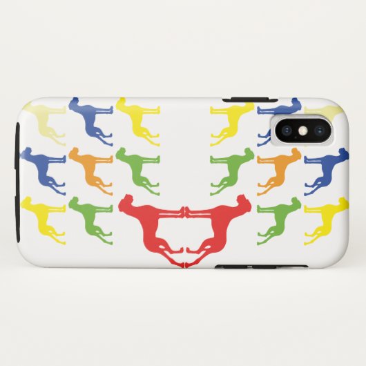 Great Dane-patroon Case-Mate iPhone Case (Achterkant (horizontaal))