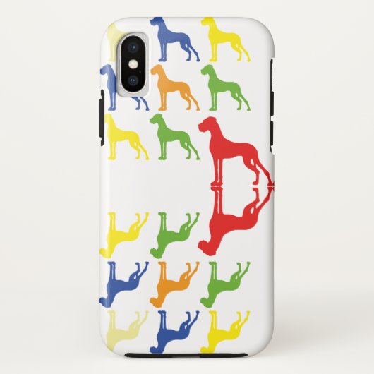 Great Dane-patroon Case-Mate iPhone Case (Achterkant)