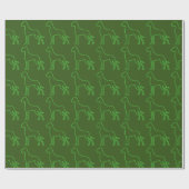 Great Dane Pattern Cadeaupapier (Vlak)