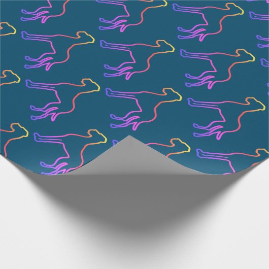 Great Dane Pattern Cadeaupapier (Hoek)