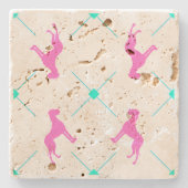 Great Dane Pattern-Onderzetter Stenen Onderzetter (Voorkant)