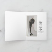 Great Dane Pet Dog 8TH Happy Birthday Humor Kaart (Binnen)